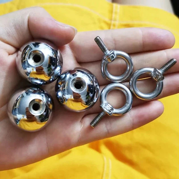 Silikon Gummi Beschwerter Hoden Dehner Folter Spielzeug – Produktansicht 5