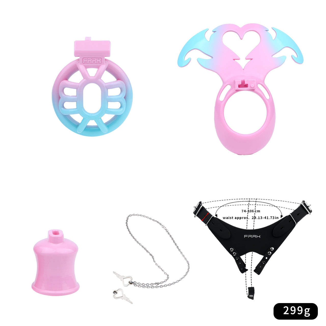 Mini-Demon negativ Keuschheitskäfig