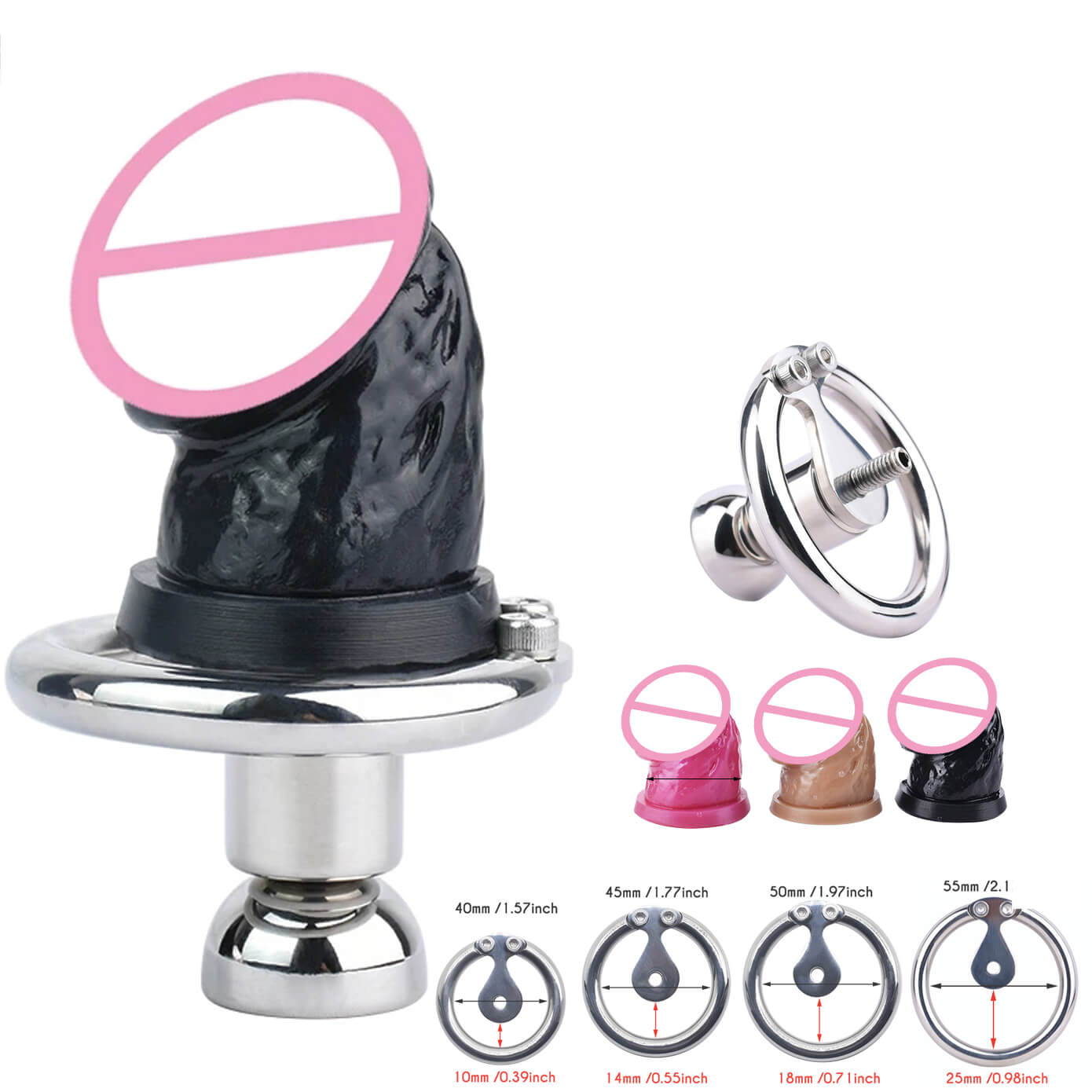 Negativ #403 DIY Silikon Dildo Hülle Keuschheitsschloss