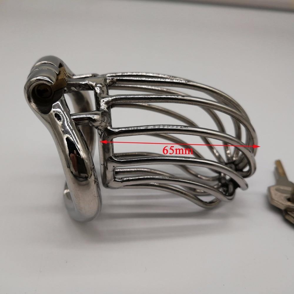 Metall-Keuschheitsäfig - The chrome ball L – Produktansicht 5