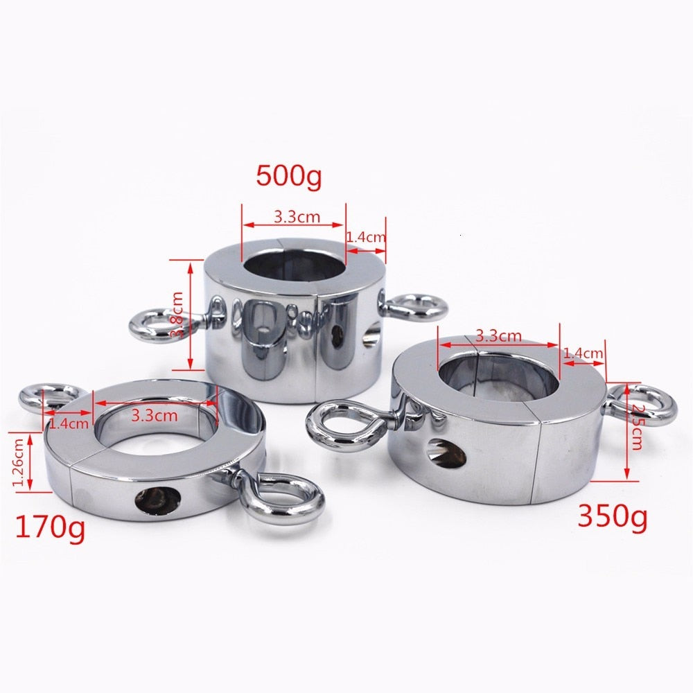 Essentieller Edelstahl Hodenstrecker – Produktansicht 3