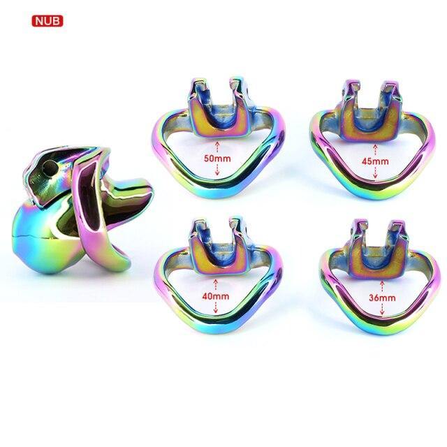 Metall peniskäfig Rainbow HT V3 Nub – Produktansicht 15