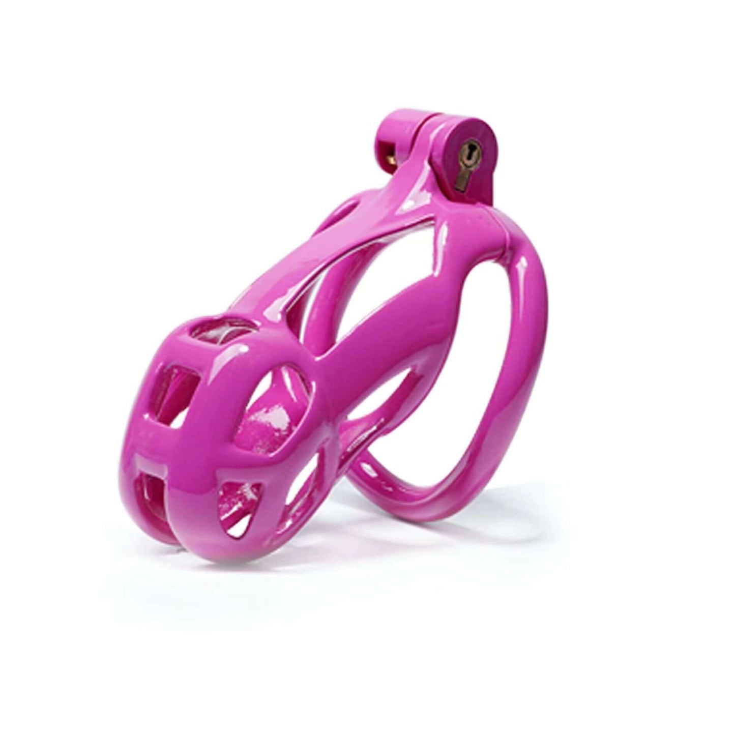 Lila Mamba Keuschheitskäfig Set 1.77 bis 4.13 Zoll lang