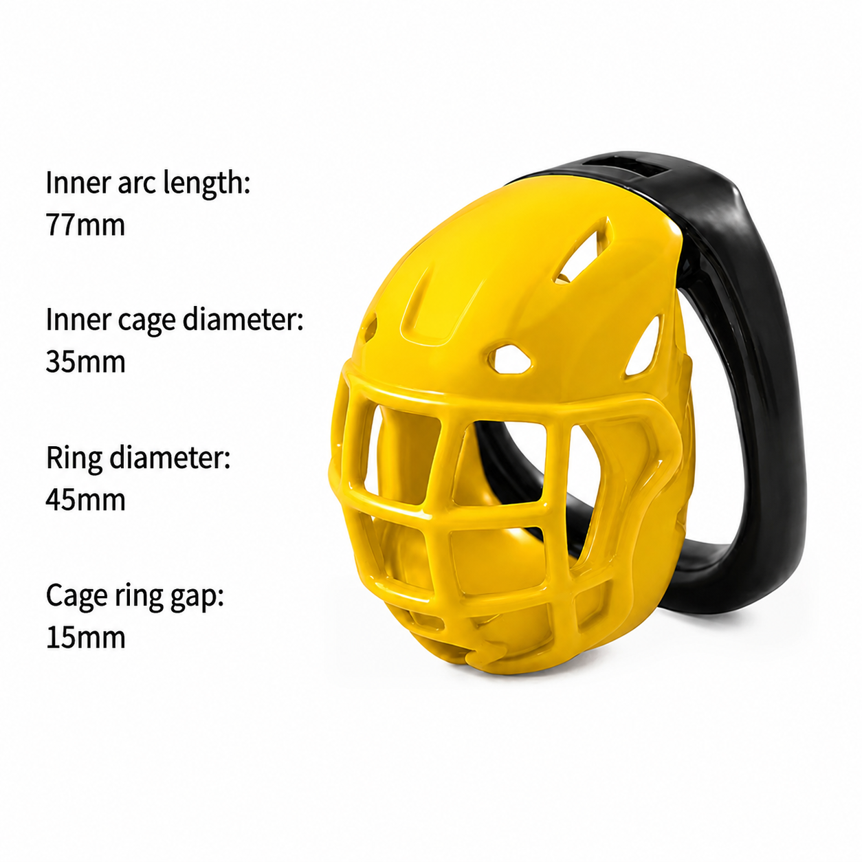 Rugby Helm Keuschheitskäfig