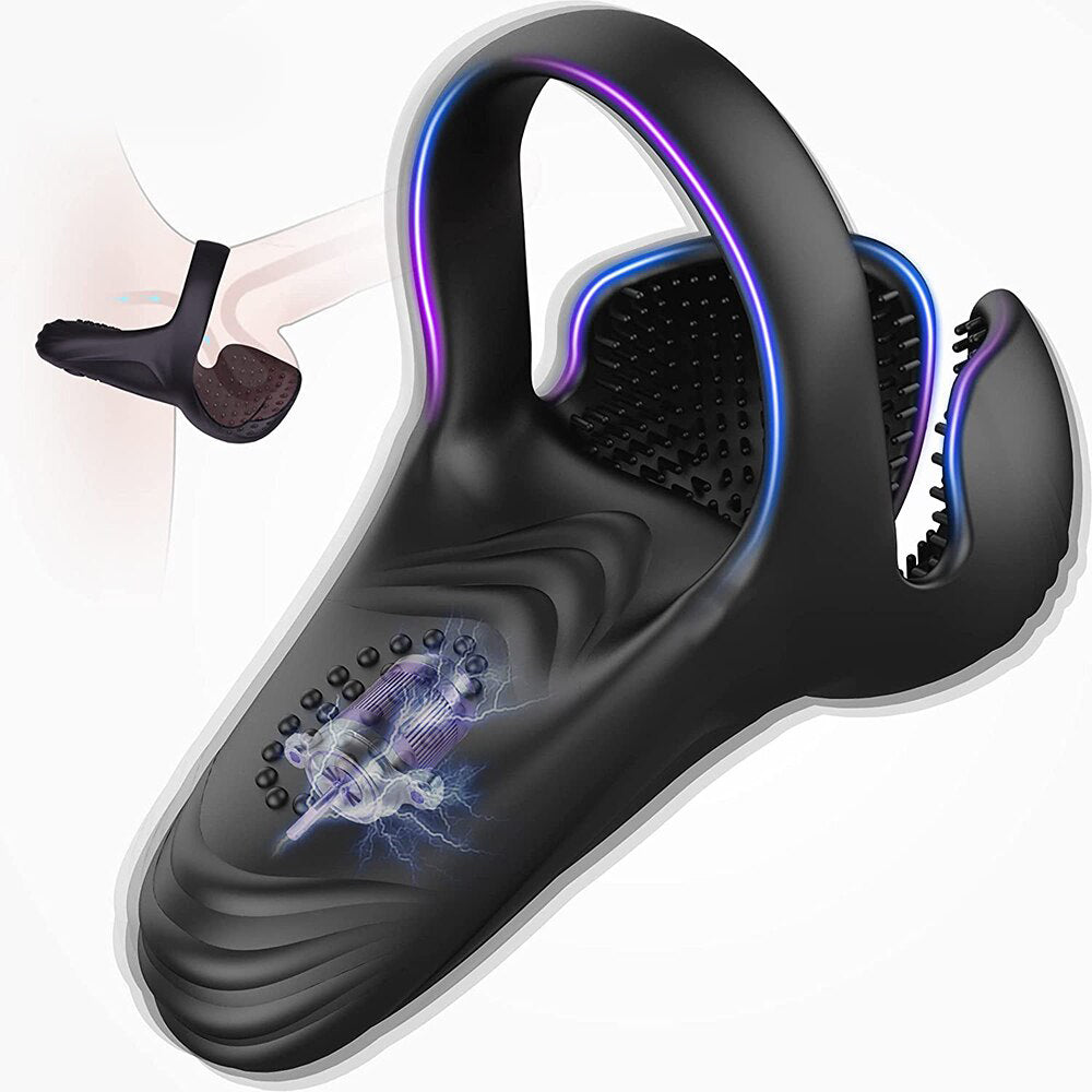 Silikon Masagierer für Hoden mit Controler, Skrotum und Perineum für Männer – Produktansicht 2