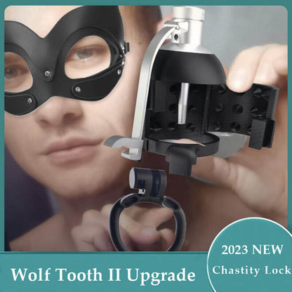 Neu Wolf Tooth II verbessert Keuschheitsgerät