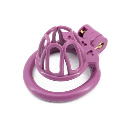 Sissy Keuschheitskäfig mit 4 Rings