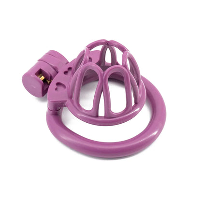 Sissy Keuschheitskäfig mit 4 Rings