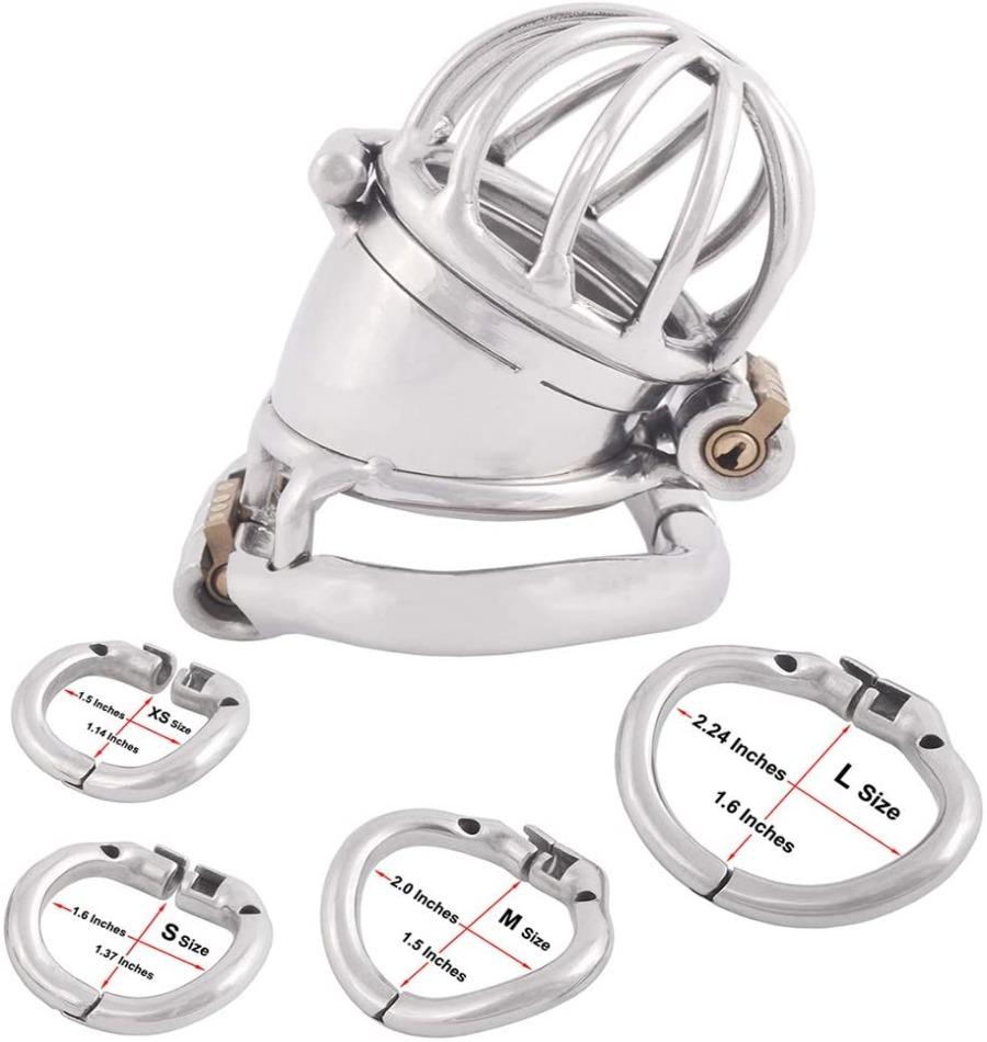 Mini Keuschheitsgerät aus Metall – 1,77 Zoll
