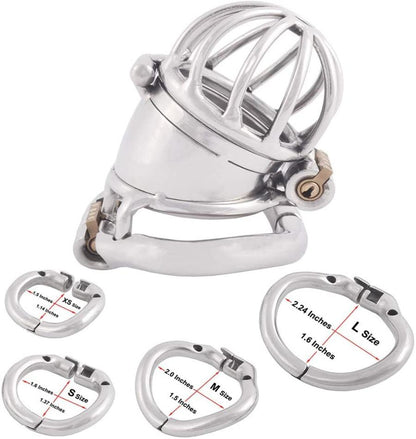 Mini Keuschheitsgerät aus Metall – 1,77 Zoll