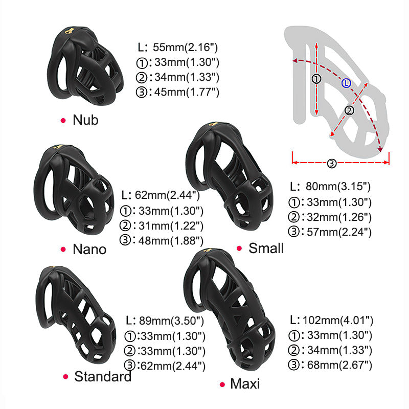 3D Cobra Keuschheitskäfig Pro