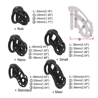 3D Cobra Keuschheitskäfig Pro