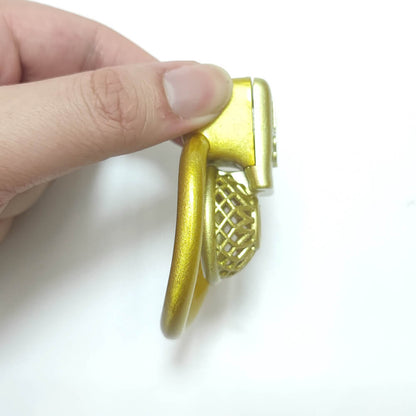 Super kleines retikulares BDSM Entblößungsgeäuse mit 3D 4Ringen – Produktansicht 13