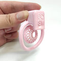 Super kleines retikulares BDSM Entblößungsgeäuse mit 3D 4Ringen