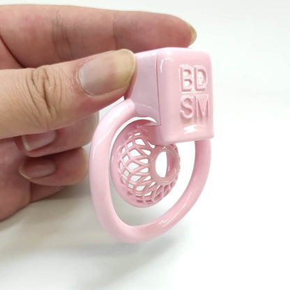 Super kleines retikulares BDSM Entblößungsgeäuse mit 3D 4Ringen – Produktansicht 8