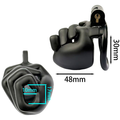 3D Clench Fist Chastity Cage  
