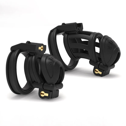 3D Double-headed Keuschheitskäfig mit 3 Rings