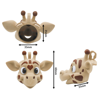 3D Giraffenkopf Keuschheitskäfig