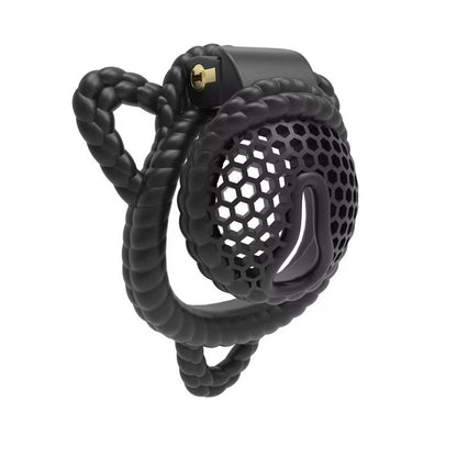 3D Honeycomb Bundled Chastity Cage 8