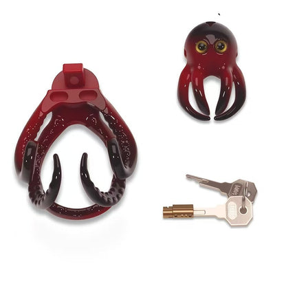 3D Octopus Keuschheitskäfig
