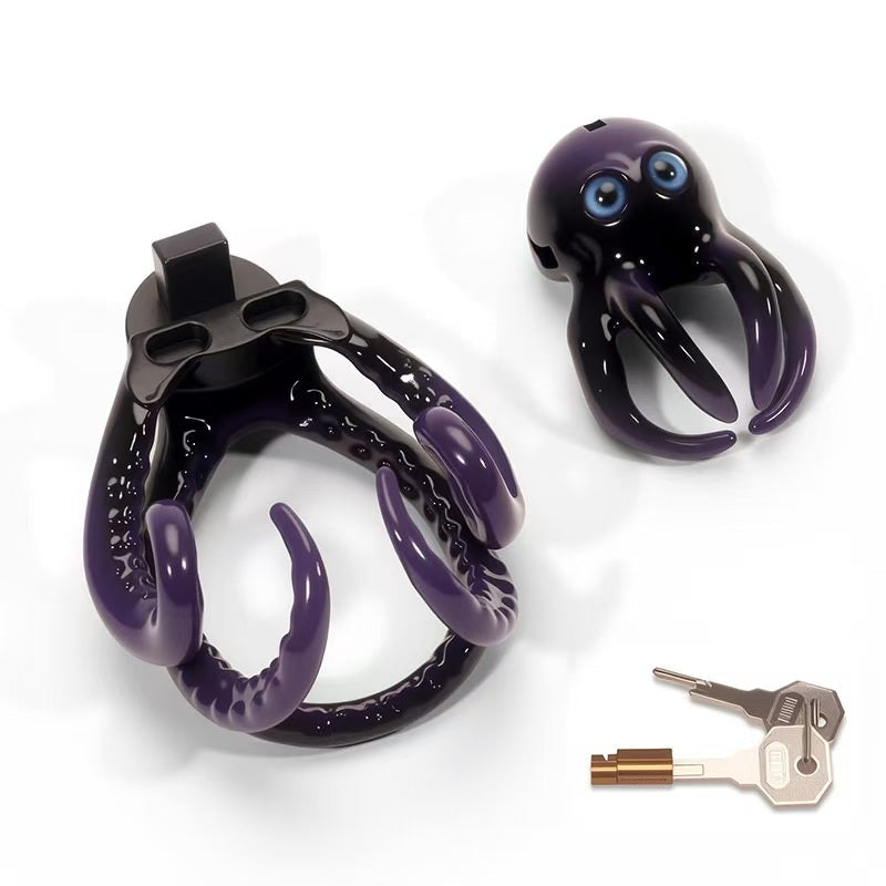 3D Octopus Keuschheitskäfig