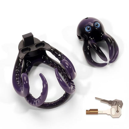 3D Octopus Keuschheitskäfig