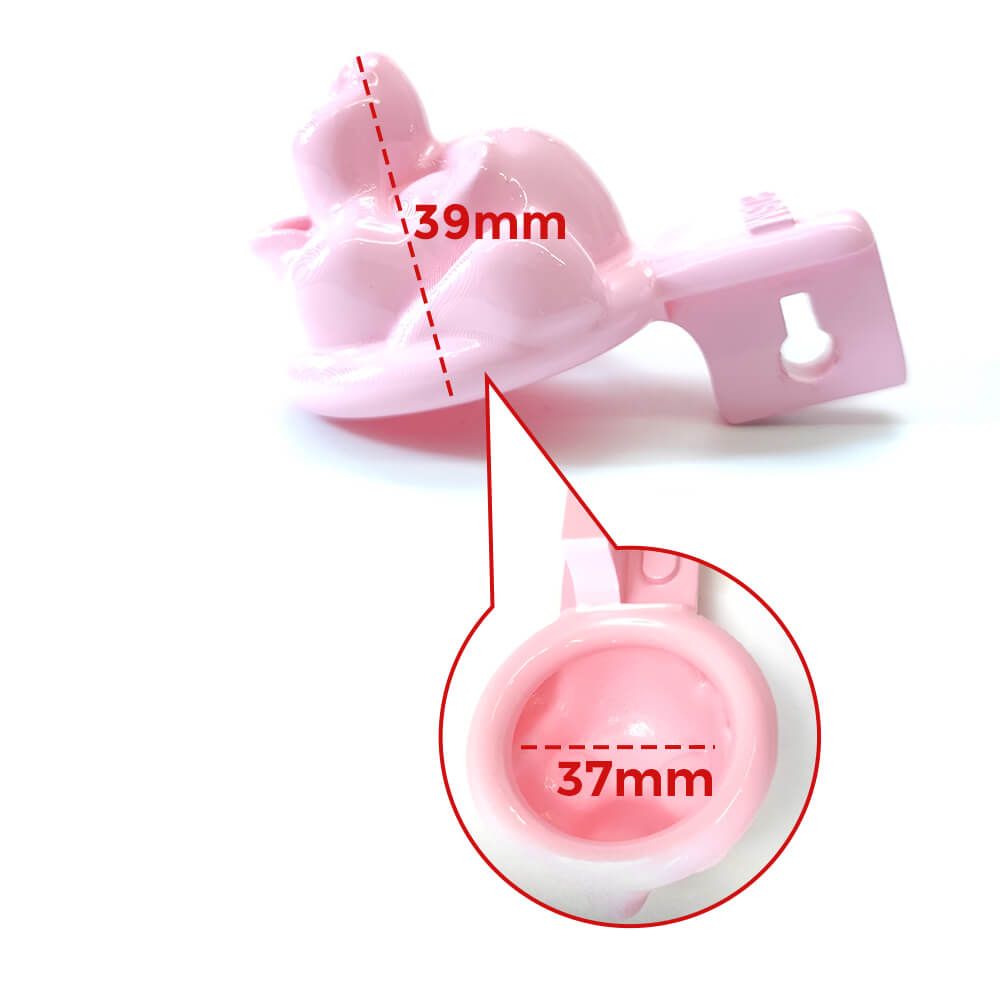 Super kleiner 3D Cock Cage für Welpen