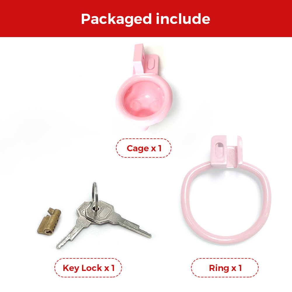 Super kleiner 3D Cock Cage für Welpen