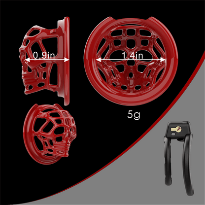 3D Skelett Keuschheitskäfig