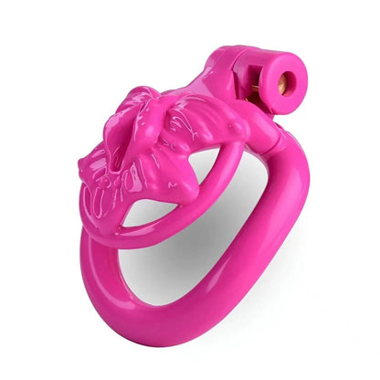 Rosa 3D klein Sissy Butterfly Keuschheitskäfig