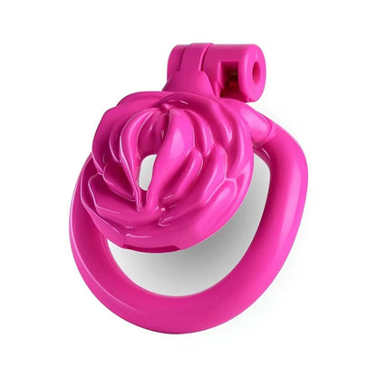 Rosa 3D klein Sissy Rose Keuschheitskäfig
