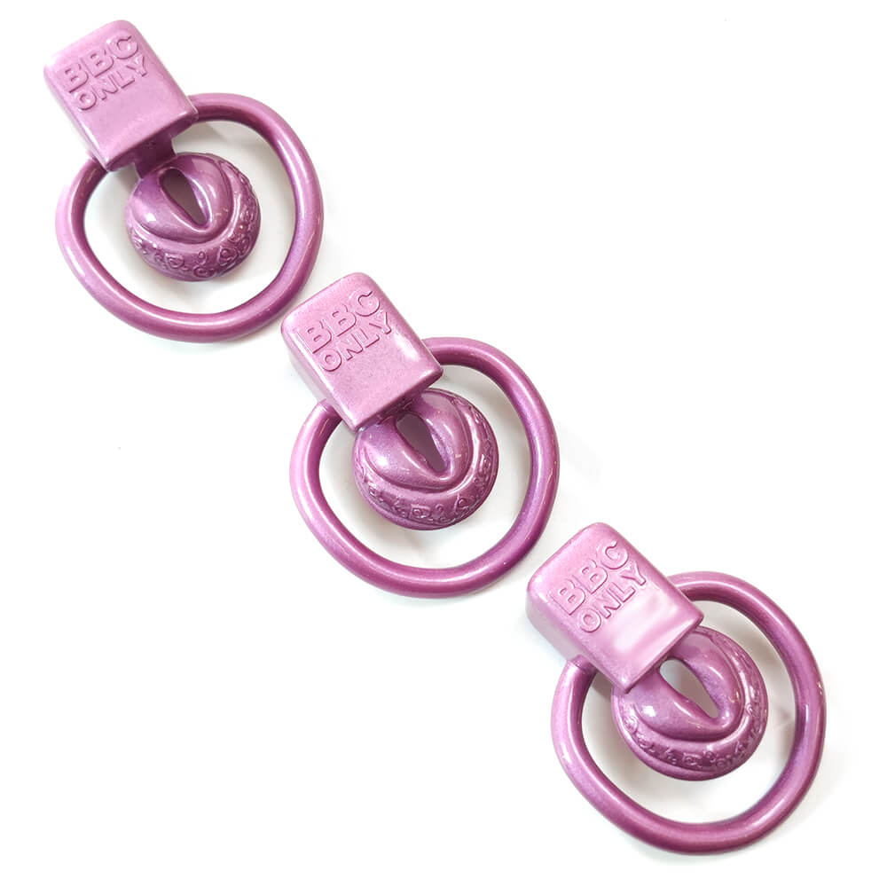 3D Mini Sissy Vaginalenthaltsamkeitskäfig mit 4 Ringen