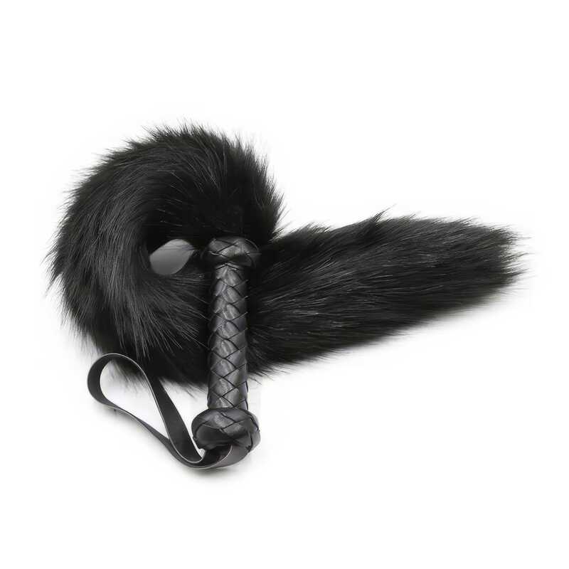 Fuchsschwanz BDSM peitsche – Produktbild