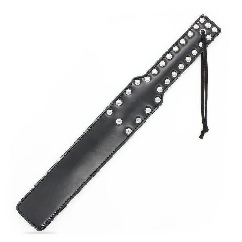 Paddle Bdsm Schwarzes Kunstleder