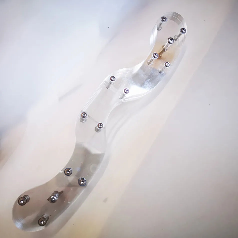 Transparente Farbige CBT Hoden Dehnung Humbler – Produktansicht 7