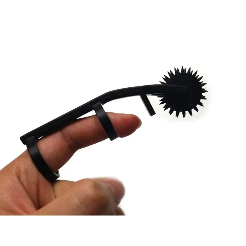 Eisenstich Doppelte Wartenberg Nadelrad Finger Spielzeug aus Edelstahl – Produktansicht 7