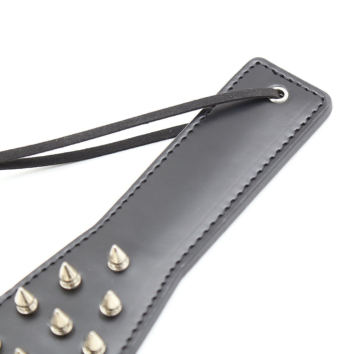 Schwarze Stachelnägel BDSM Paddel zum Spanken
