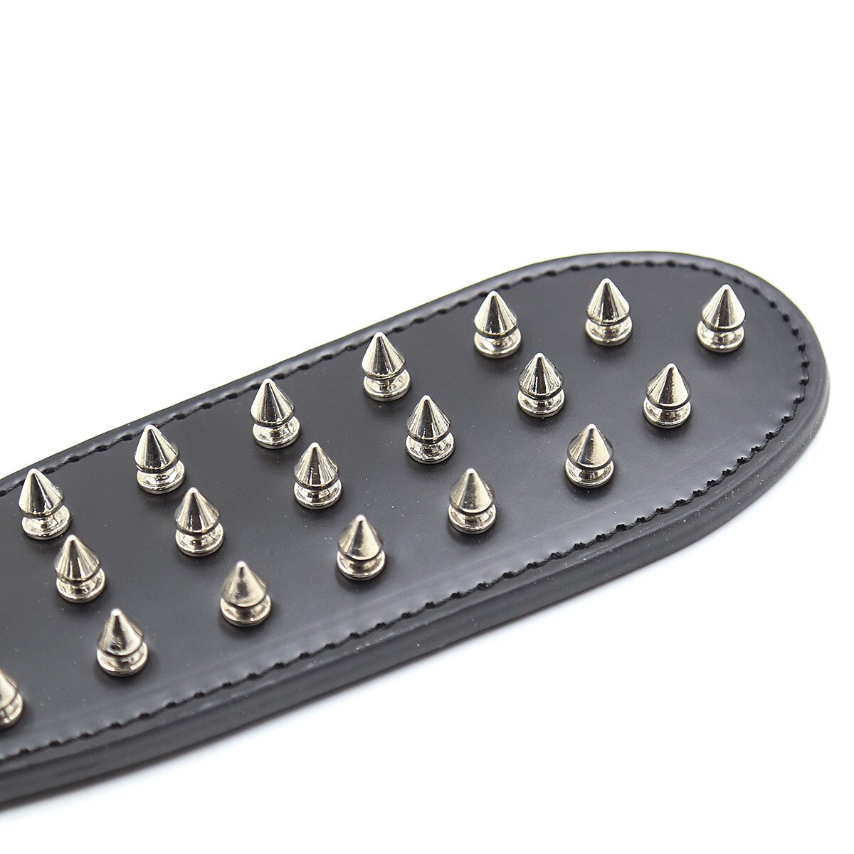 Schwarze Stachelnägel BDSM Paddel zum Spanken – Produktansicht 4