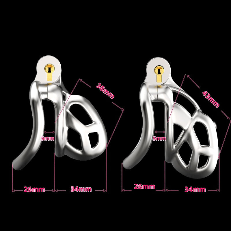 Python V1 & V2 Cobra Cock Mamba Keuschheitskäfig – Produktansicht 3