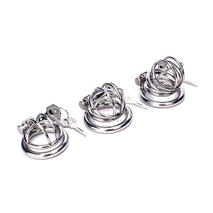 Keuschheitsgerät 1,10–2,04 Zoll mit 3 Ringen