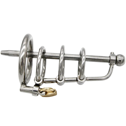 Harnröhrenkeuschheitskäfig Metall Endlosring – Produktbild