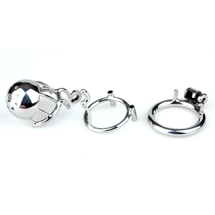 Keuschheitskäfig aus Metall für PA-Piercing - A400-1 – Produktansicht 6
