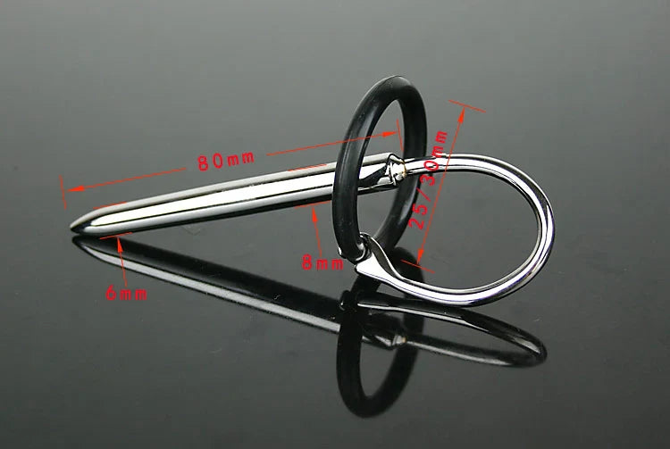 Metallurethraplug Für Keuschheitskäfig 808 Mm 610