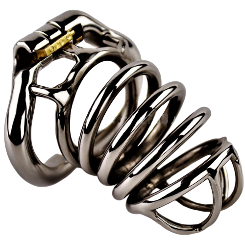 Peniskäfig Mann Stahl 5 Ringe - Der Ring M