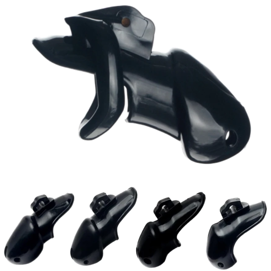 Harz Peniskäfig Mann - HT V3 Black – Produktbild