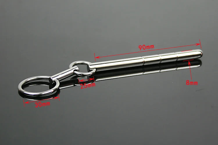 Metallurethraplug Für Keuschheitskäfig 908 Mm A505 – Produktansicht 2