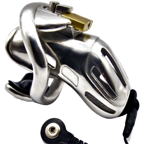 Elektrischer Metallpeniskäfig Viper L
