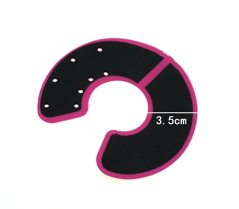 Rosa Silikon E-Stim Parachute mit Schockeffekt