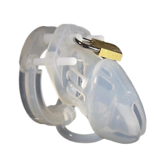 Silikon Peniskäfig Mann - GB6000S Transparent – Produktbild