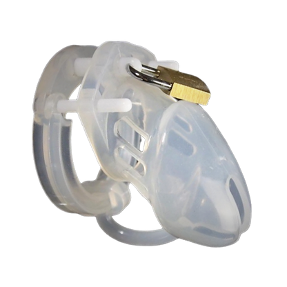 Silikon Peniskäfig Mann - GB6000S Transparent – Produktbild